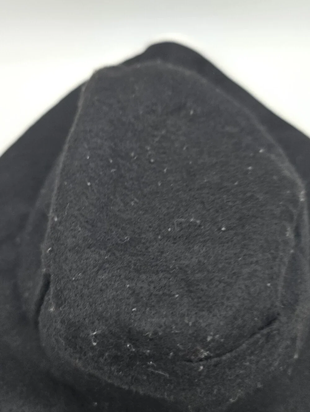 Unbranded Kids Black Felt Bucket Sun Hat